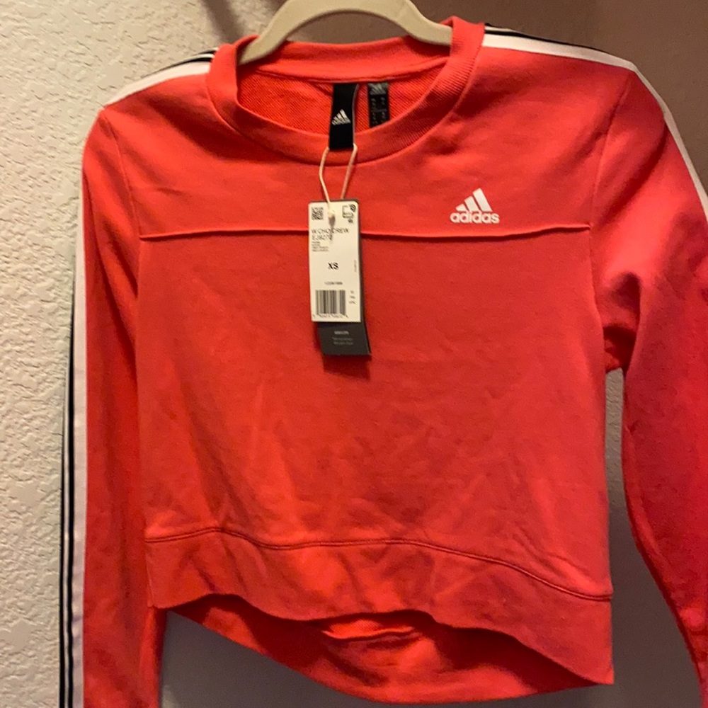 Adidas cropped sweatshirt